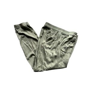 Women’s Olive Green Pants by a.n.a size Large with zipper frontal pockets